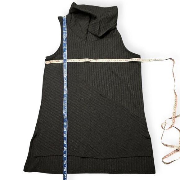 SUNDAY IN BROOKLYN FOR ANTHROPOLOGIE Women’s Black Sleeveless Emelia Cowl Neck S - Picture 6 of 6
